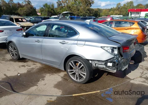 2019 Acura Tlx Advance Pkg из США, поврежденный, VIN 19UUB3F83KA001619